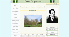 Desktop Screenshot of devonperspectives.co.uk