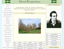 Tablet Screenshot of devonperspectives.co.uk